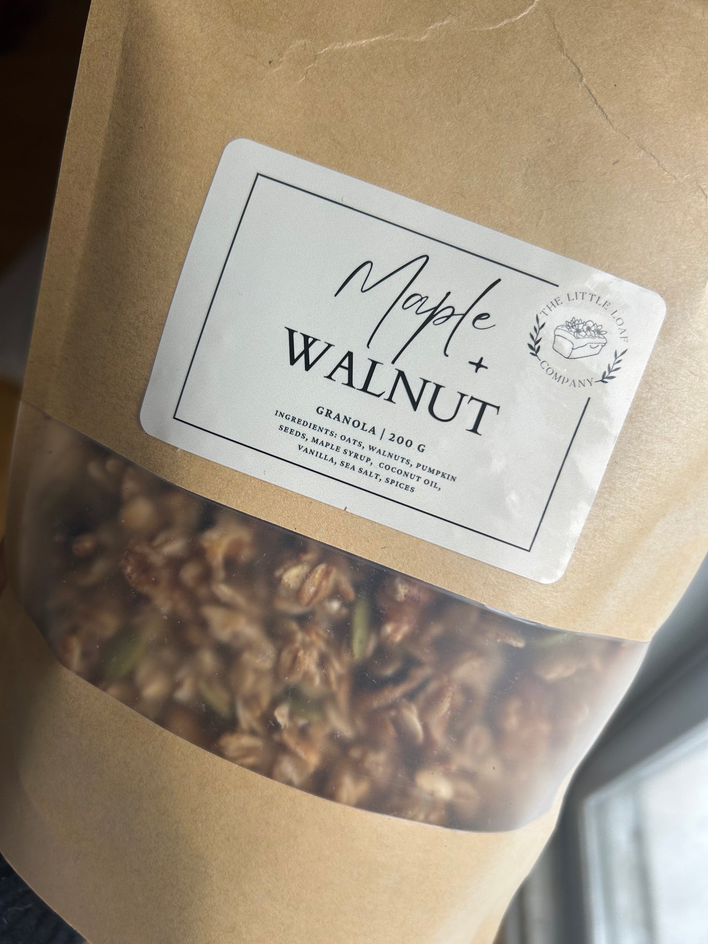 Maple Walnut Granola