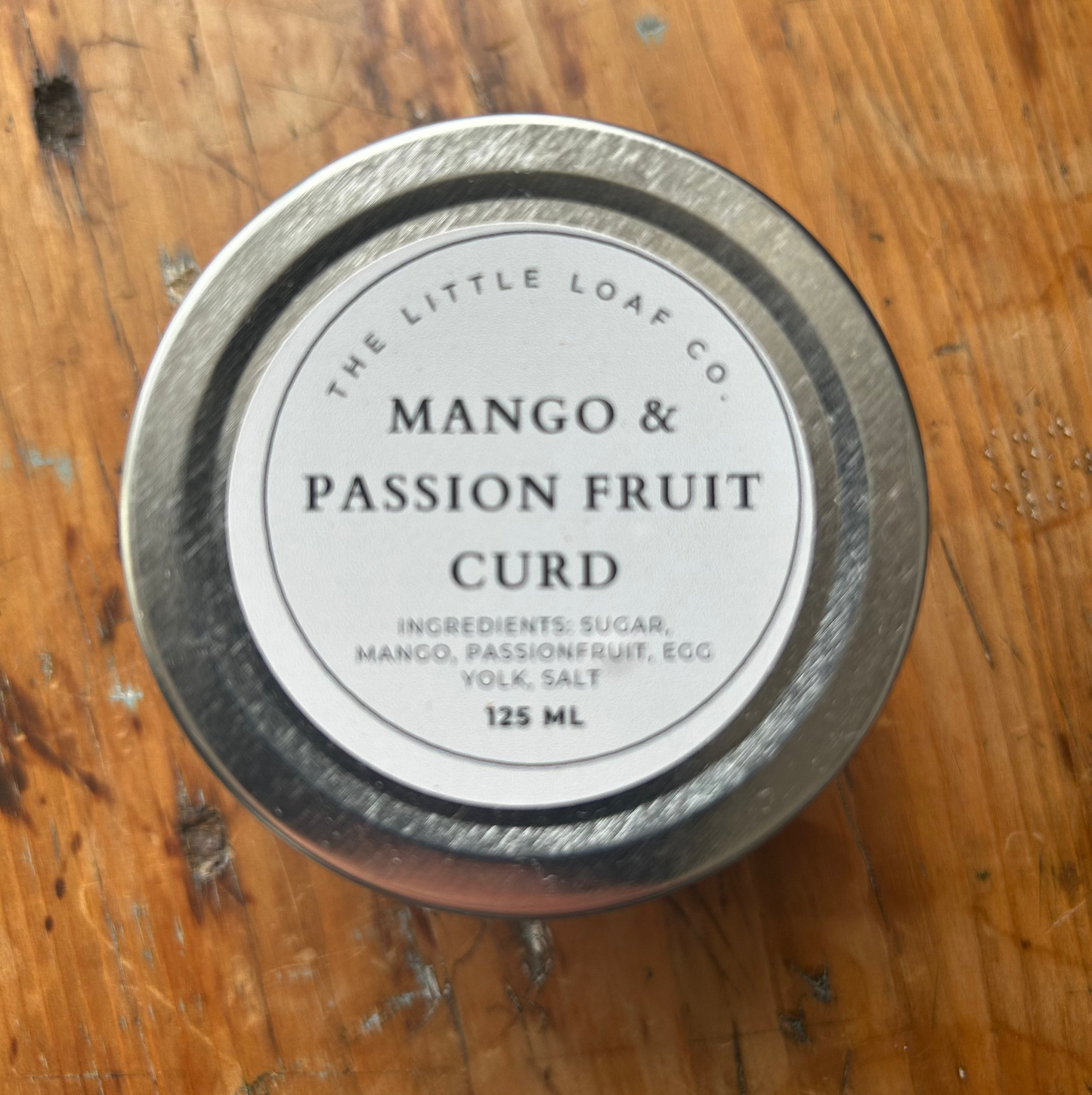 Mango & Passion Fruit Curd